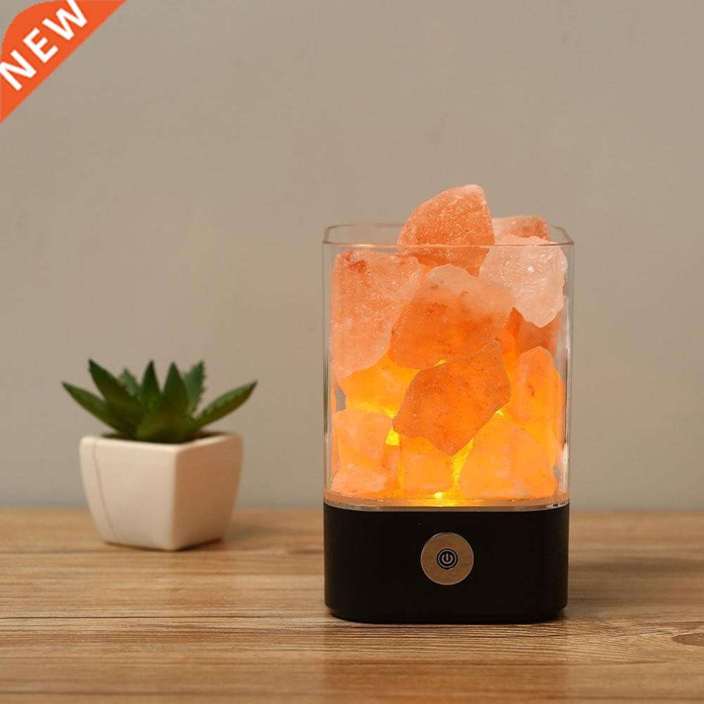Salt Lamp Himalayan Crystal Salt Stone Lamp Negative Ion Air