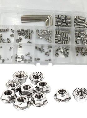 240 Pcs M3 M4 M5 M6 M8 Metrc Stanless Steel Hex Socket Set