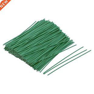 100mmx1.3mm Plastic Green Metallic Cord Ties Cable Tie Twist