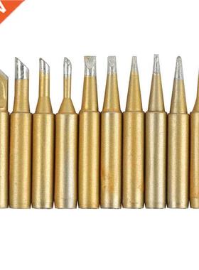 Newest 10pcs /lot Golden Solder Tip Soldering Iron Tip Weldi