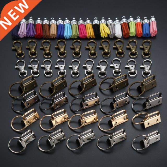60 Pcs Key Fob Hardware Set 20 Key Fob Hardware Wristlet 20