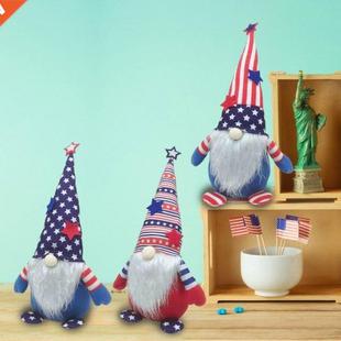 Day Gnome Patriotic 4th Independence Veterans Tomte