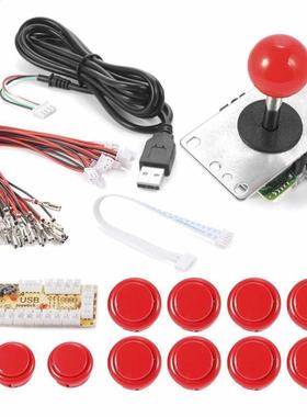 Arcade Joystick  Kit Parts Zero Delay USB Controller PC t