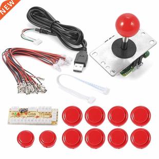 Arcade Joystick Kit Parts Zero Delay USB Controller PC t