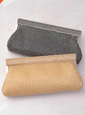 Rhnestone Clutch Bag Women Evenng Gold Luxury Brand Weddn