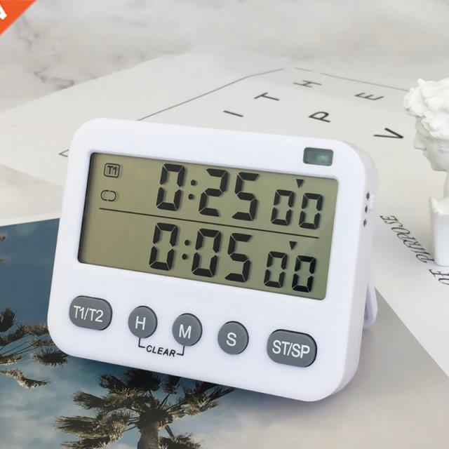 Dual Digital Timer ,Cooking Countdown Timers Kitchen Timer