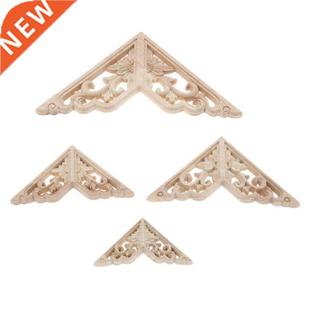 Applique Doo Carved Corner Wood 15cm Frame 4Pcs Onlay