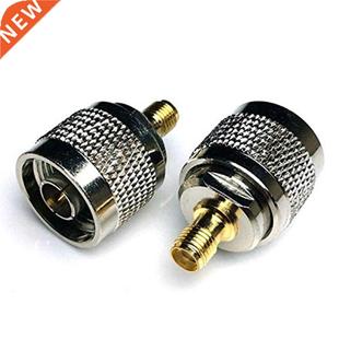 Straight Coaxial Male SMA Female Type Plug 2Pcs Jack