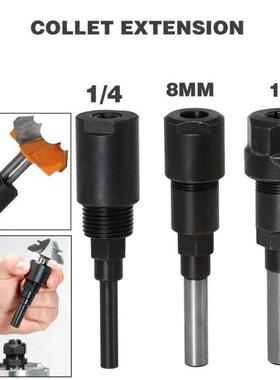 1/3PC 1/4 8mm 12mm 1/2Shank High Quality Bits Router Colle