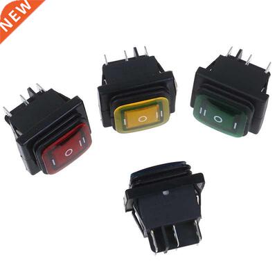 1PC Sale New 30A/250V 6Pin Waterproof Auto Boat Toggle Rocke