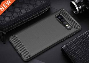 Plus Case Full Galaxy Protect Cover S10 Fiber Samsung Carbon