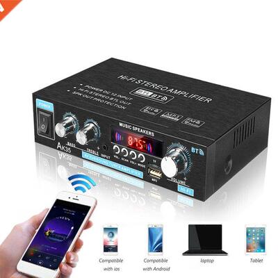 AK35 800W Home Car Amplifiers 2 Channel bluetooth 5.0 Surrou