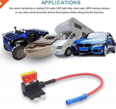 12V Add Circuit Fuse Kit Automotive 12 Pcs Additional Circui