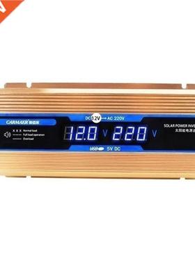 Sol Inverter DC 12V/24V/48V/60V to AC 220V Power 500-2200W