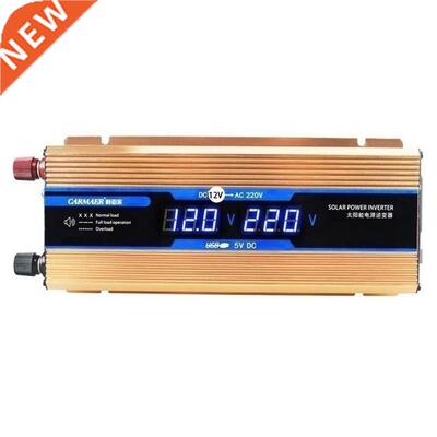 Sol Inverter DC 12V/24V/48V/60V to AC 220V Power 500-2200W