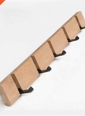 Foldable Coat Rack Bamboo Hallway Hat Hook Hanger Bedroom Do