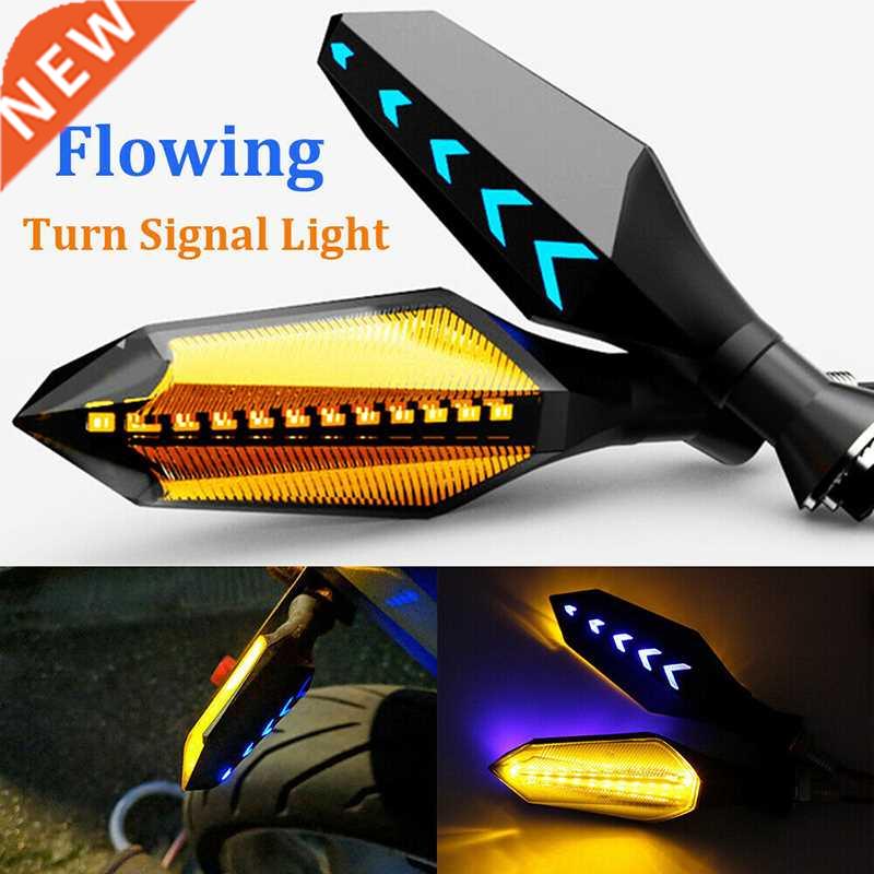 1pcs 8mm Motorcycle LED Turn Signal Lamp Sequential Flowing