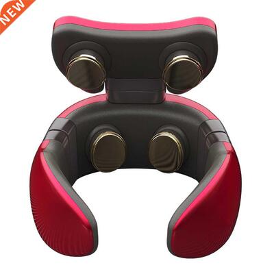 Electrc Neck Back Massager Magnetc Pulse nfrared Heatng