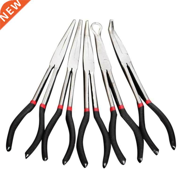 5-Pcs Multi-Function Stainless Steel 11-Inch Needle-Nosed Pl