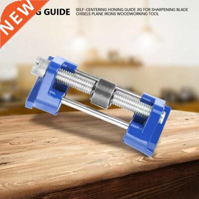 Self-Centering Honing Guide Jig for Sharpening Blade Chisels