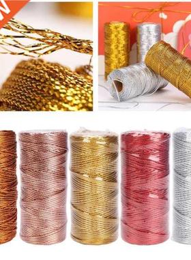 5 Pack 100 Meters Twine String 1.5mm Thread Twist Ties, Deco