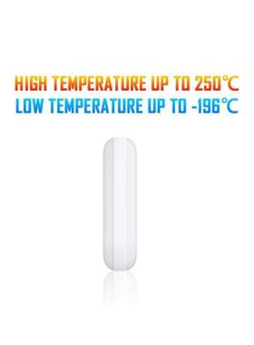 5 Pcs 25Mm(1 Inch) PTFE Magnetic Stirrer Mixer Stir Bar,Whit