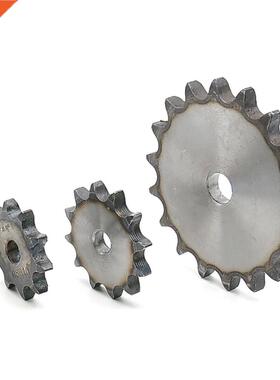 1Pcs Flat Sprocket Wheel 10A 10 Teeth To 25 Teeth A Steel C