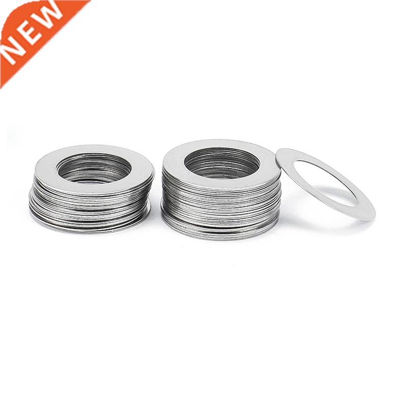 50pcs DIN988 304 Stainless Steel Ultra Thin Flat Washer M2 M