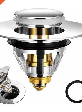 Kitchen Basin Up Drain Filter Bathroom Sink Plug Filter Floo
