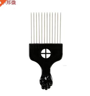 Metal Hair Pick Comb Afro Pick Wig Braid Curl Hair Combs hai