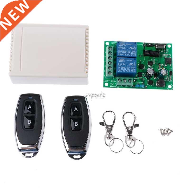 4Mhz Switch AC 250V 110V 220V 2CH Relay Receiver Module an