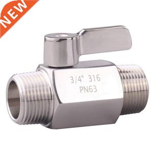 Thread Smal Ball Inch Steel Valve Male 316 NPT Stainless
