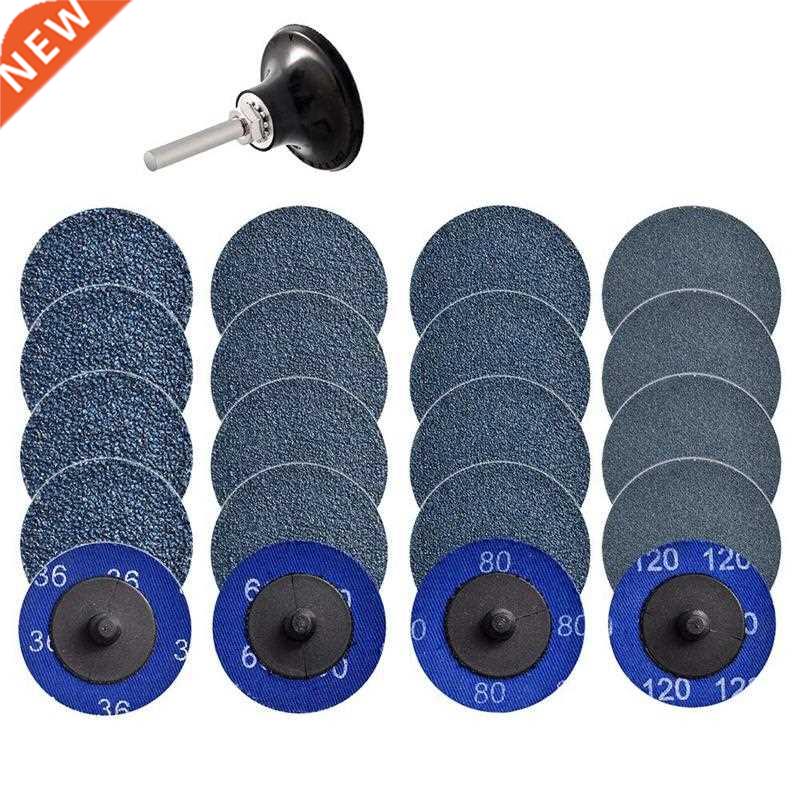 21Pcs Quick Change Discs Set 2 Inch Zirconia Sanding Discs w