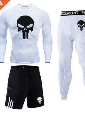 New Winter Thermal Underwear Sets Men Quick Dry Anti-microbi