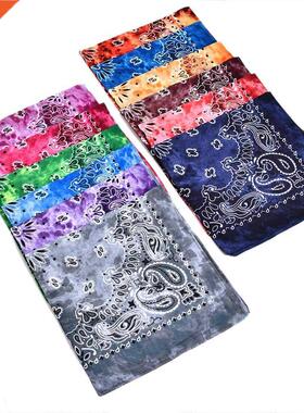 Tie Dye andana Cotton Paisley andanas Headands Cowoy Han