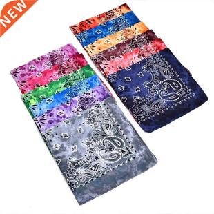 Cotton Paisley andanas Tie Cowoy andana Headands Han Dye