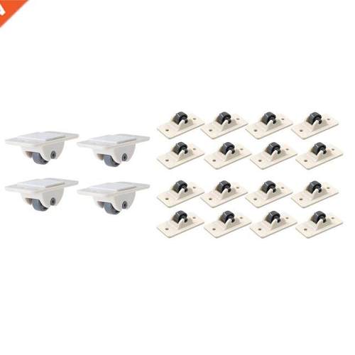 Self Adhesive Casters Wheels For Storage Box Trash Can Singl