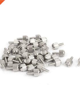 Computer PC Case Mx8mm Knurled Head Phillips Thumb Screw 40