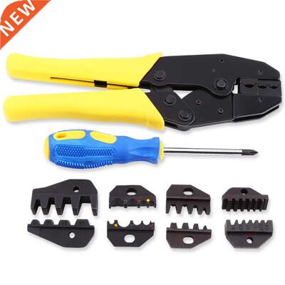 Cable Terminal Pliers Crimp Plier Crimping Tools Set with Sp
