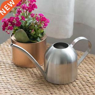 Pot Watering 500ml 1000ml Garde Stainless Can Steel