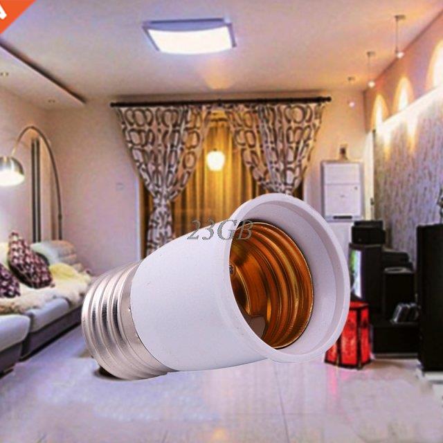 65mm E27 To E27 Socket Extension Base Bulb Adapter Converter