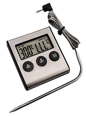 Kitchen Food Cooking Oven Smoker BBQ Grill Meat Water Probe