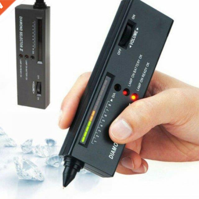 Calibration Gemstone Testing Kit 4pcs/set Silver Diamond Tes