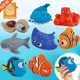 Float Toys Squeeze Water Spray Kids Fish Finding Bath Baby