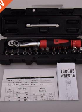 15pcs/set 2-24nm Bike Bicycle Torque Wrench Repair Tools Mec