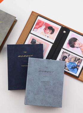 3 Inch Photo Paper Book 64 Pockets Mini Photo Album Book Ins