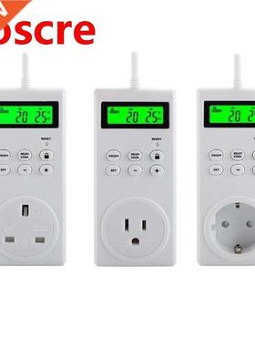 Contrler Temperature Socket Plug Contrler w/ Digital LCD