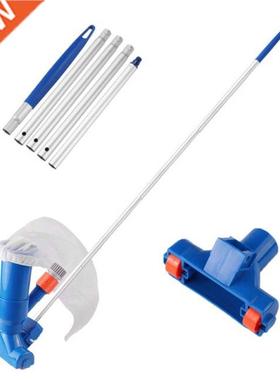 Portable Swimming Pool Fountain Vacuum Brush Cleaner Cleanin