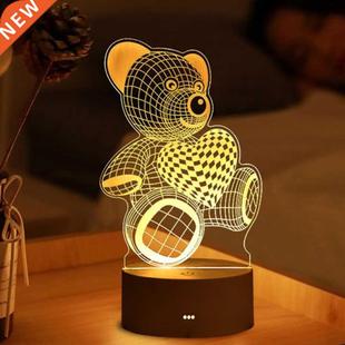 Lights Chr Acrylic Xmas Sign Neon Night LED USB Lamp