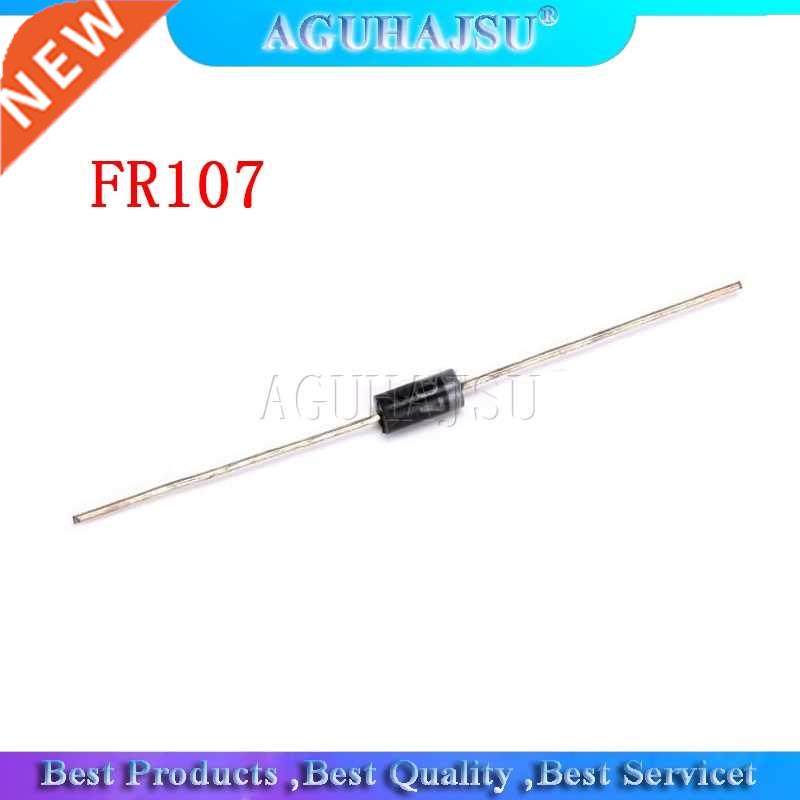 100PCS Rectifier Diode FR107 1A 100 0V DO-41 fr107